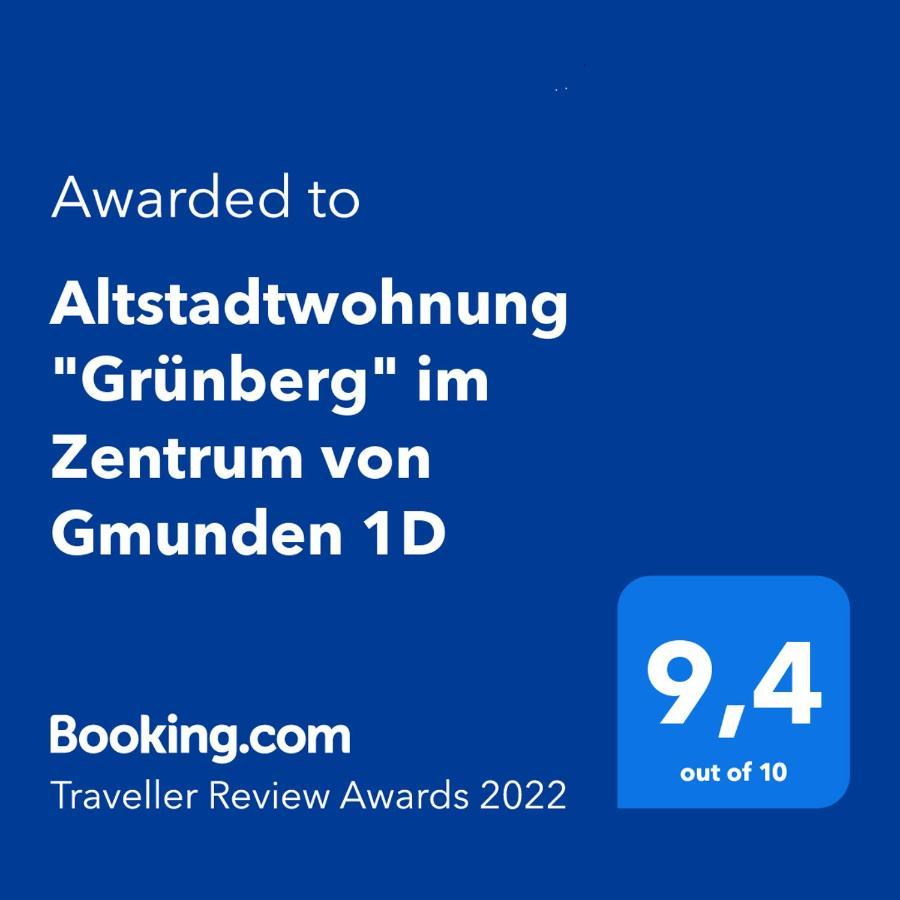Altstadtwohnungen "Grunberg 1D" & "Gmunden 3D Mit Seeblick" Im Zentrum Von Gmunden Dış mekan fotoğraf